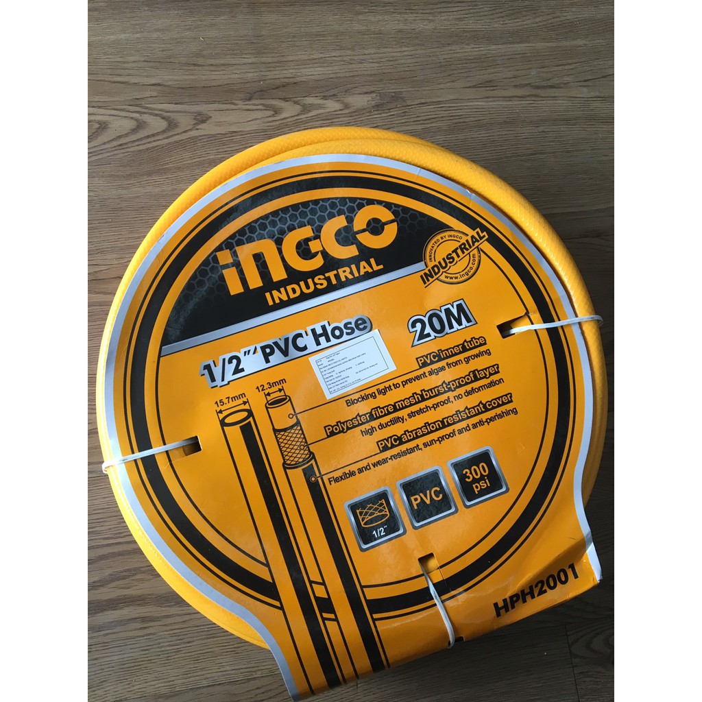 1/2inch Ống nước PVC 20m INGCO HPH2001