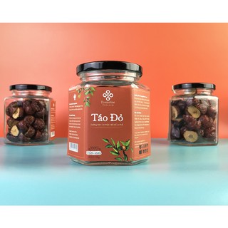 Táo đỏ thái lát (Lọ thủy tinh cao cấp)