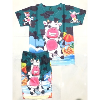 Set đồ bò sữa con nít dễ thương