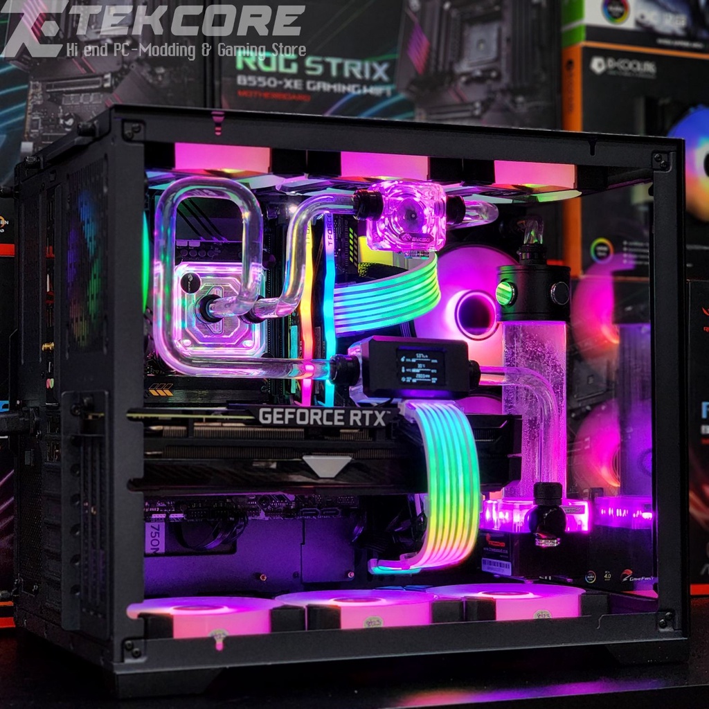 Combo Cover led AOSOR AL300 cho CPU và VGA