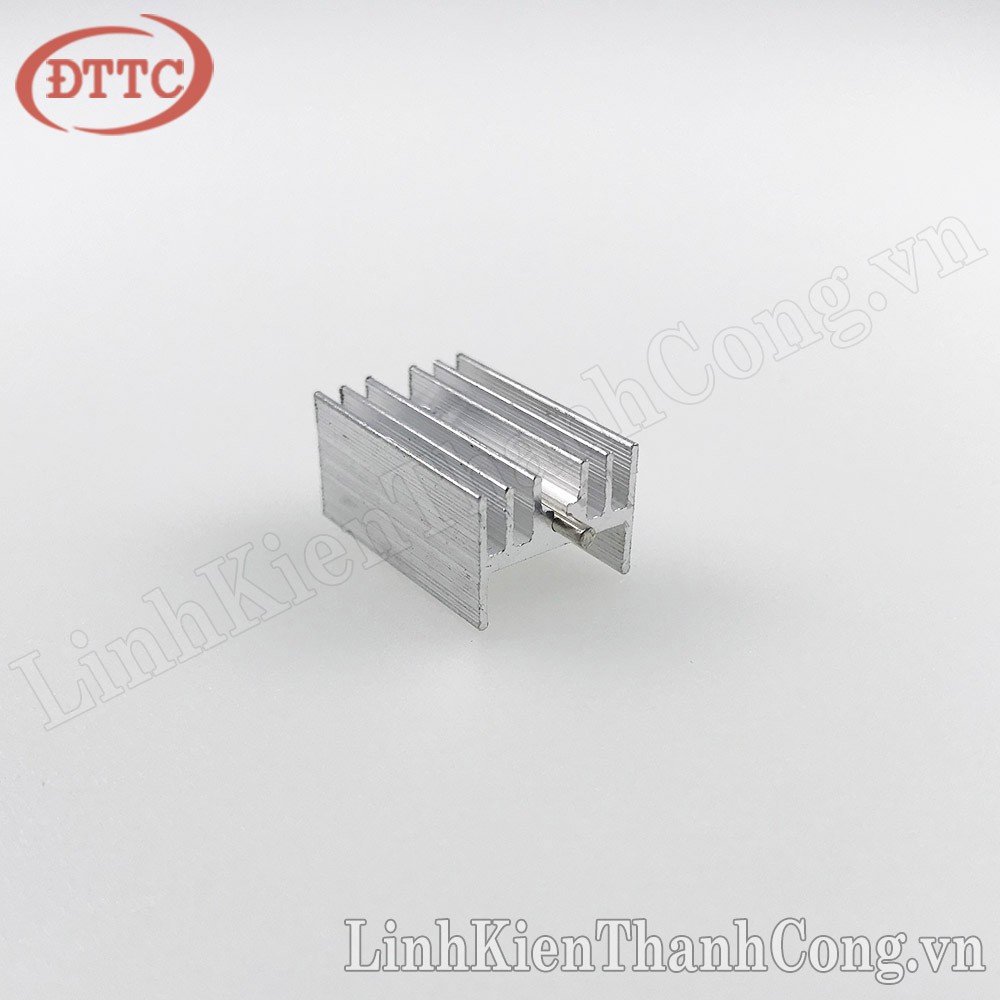 Nhôm Tản Nhiệt TO220 15x10x20mm Trắng