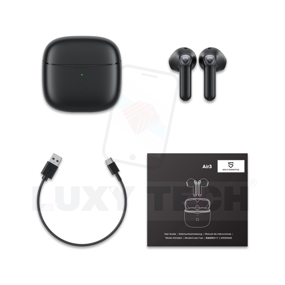 Tai Nghe Bluetooth True Wireless SoundPEATS Air3  BT v5.2 - Chính Hãng BH 12Tháng