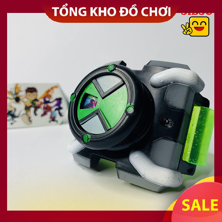 MUA QUÀ CHO BÉ - Đồng Hồ Ben 10 Alien Force Xoay 6 Nhân Vật Ben Ten R0690- Phát Triển Tư Duy Cho Bé