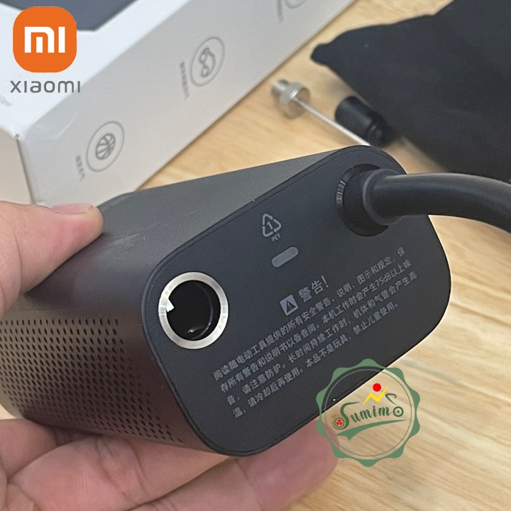 Bơm hơi điện mini XIAOMI Mijia 5V-2000mAh-150PSI - Chính hãng