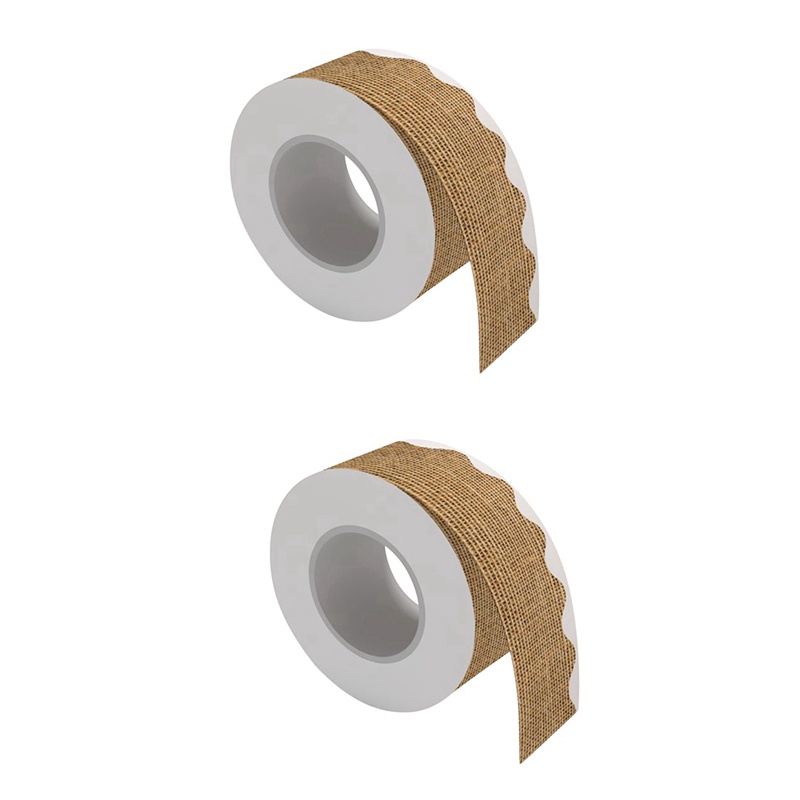 Bộ 2 Cuộn Viền Bảng Đen Bằng Vải Bố Trang Trí Lớp Học