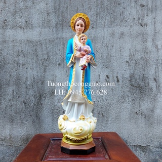 Tượng Đức Mẹ La Vang 40cm composite