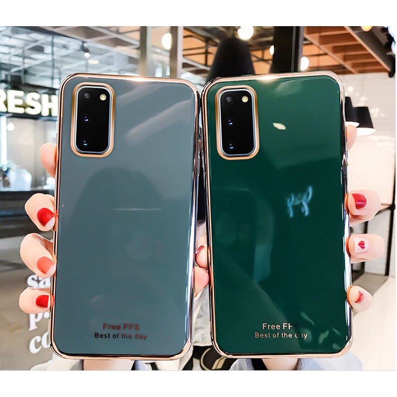 Ốp điện thoại TPU mạ điện 6D cho Samsung S20 S9 S9plus plus S10 s10lite S10plus S20u ultra S20plus