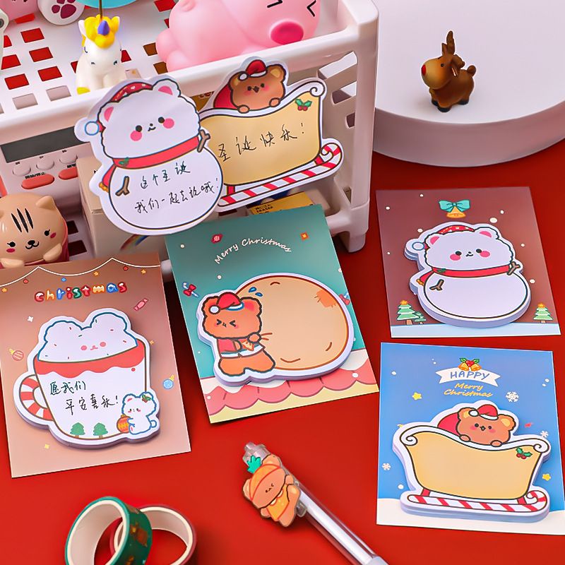 Giấy Note Chủ Đề Giáng Sinh Noel Christmas Dễ Thương - Kem Shop K7