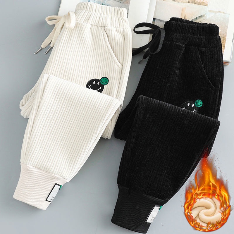 Quần Dài Vải cashmere Thời Trang Mùa Đông Mới Cho Bé Gái