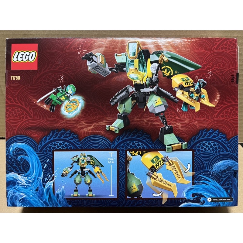 LEGO NINJAGO - 71750 - CHIẾN GIÁP HYDRO CỦA LLOYD