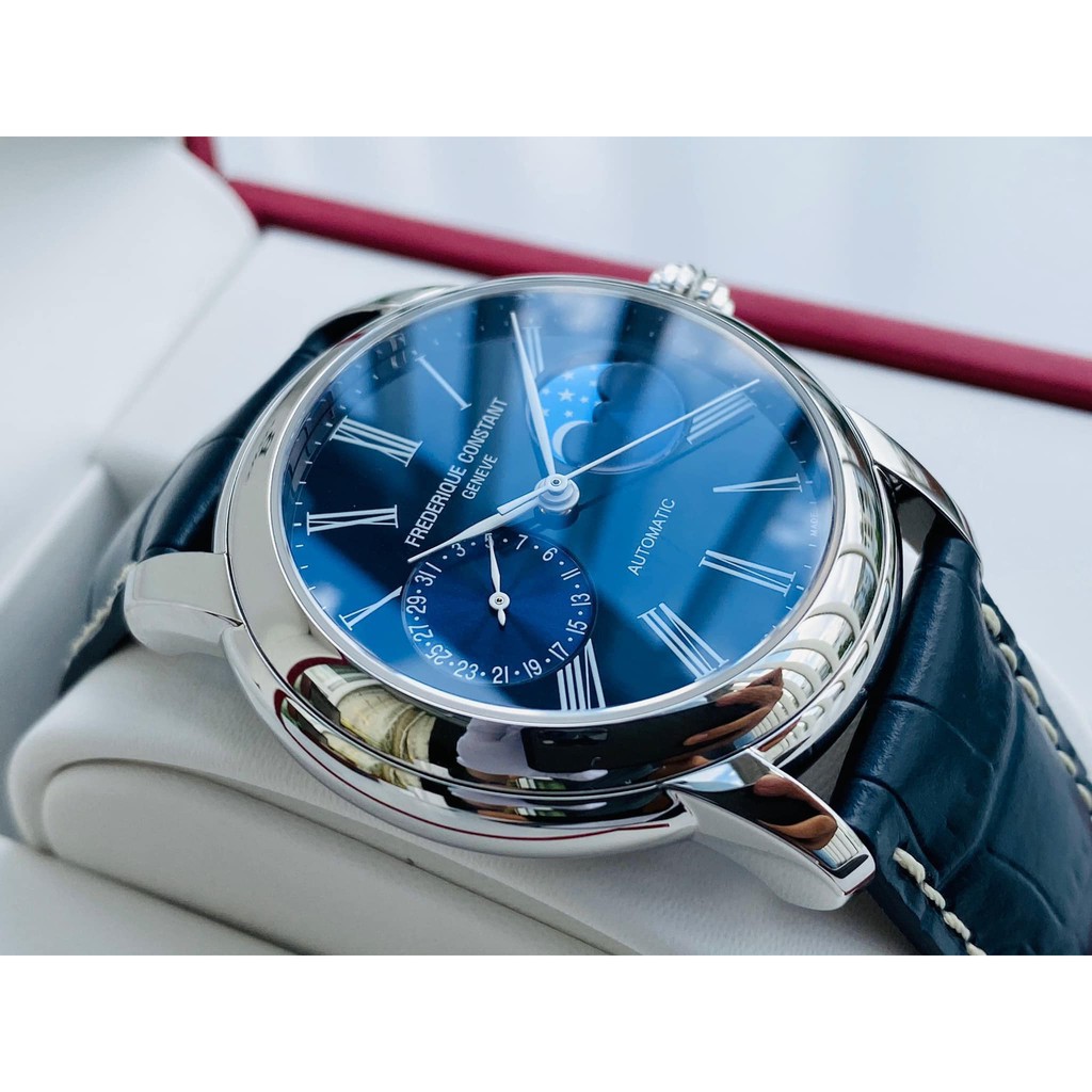 Đồng hồ nam chính hãng Frederique Constant Classic Moonphase Automatic  FC-712MN4H6 - Máy cơ tự động - Kính Sapphire