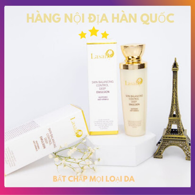[MỸ PHẨM CAO CẤP] Sữa Kem Dưỡng Căng Bóng Chăm Sóc Trắng Da Mặt Toàn Thân Tại Nhà Thương Hiệu Lasally Cao Cấp Hàn Quốc | BigBuy360 - bigbuy360.vn