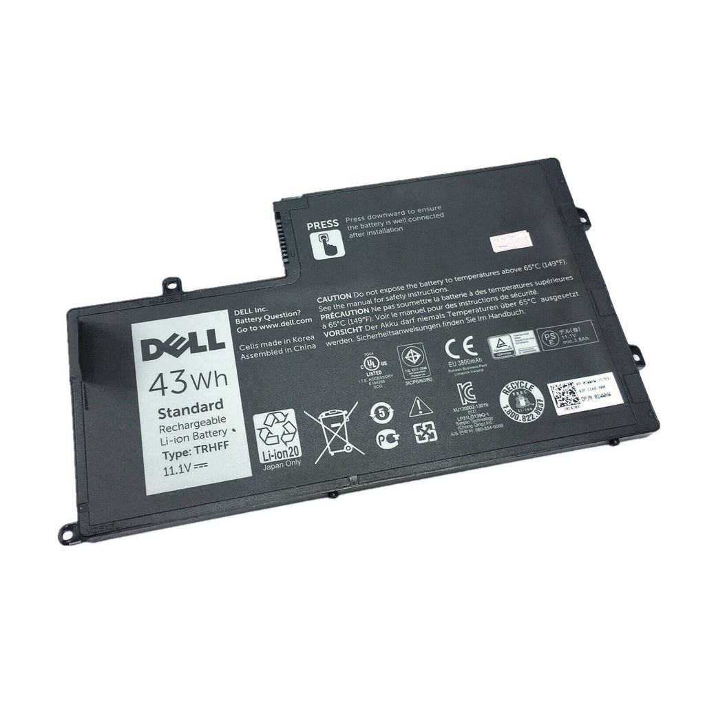 PIN ZIN LAPTOP DELL Inspiron 15 5547 5545 5447 Latitude 3450 3550 43Wh TRHFF new 100%