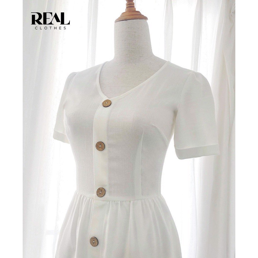 Đầm Paris trắng_REAL