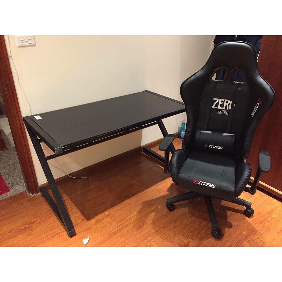 Combo ghế Gaming Zero S + Bàn gaming Mặt gỗ Ghế Xoay ngả giá rẻ | BigBuy360 - bigbuy360.vn