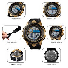 Đồng Hồ Trẻ Em Pin Nhật, Kháng Nước SKMEI - 1480GD - Hàng Chính Hãng