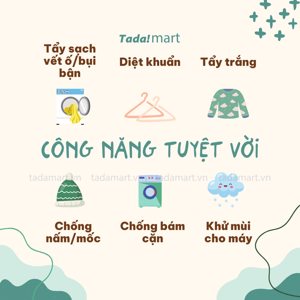 [TÁCH LẺ/COMBO] Viên Tẩy Lồng Giặt Đức Denkmit Sạch Và Tiện Lợi Bì 60 Viên Chuẩn Auth