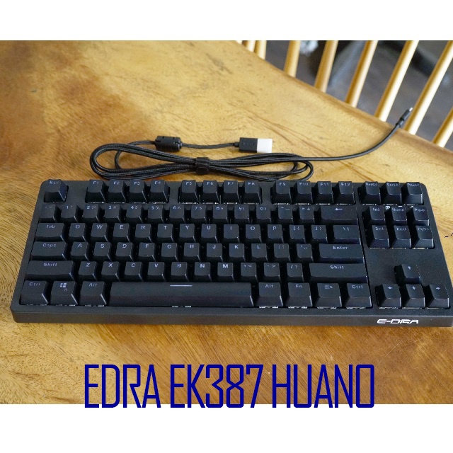 Bàn phím cơ Edra EK387 Huano brownredblue sw  chính hãng