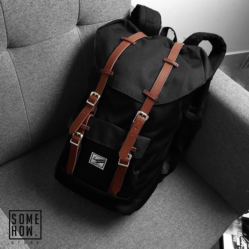 Balo laptop dã ngoại học sinh Herschel Backpack Nam Nữ vintage