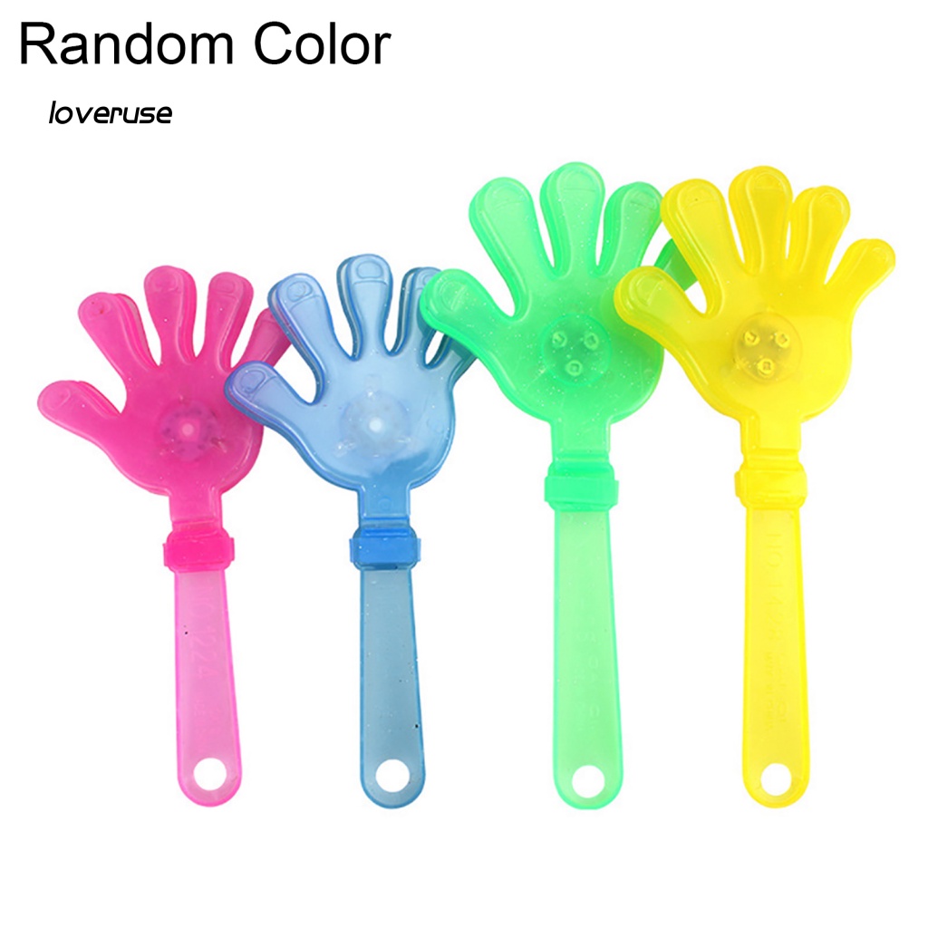 Đèn Led Hình Bàn Tay Kích Thước 24cm Bằng Nhựa Phát Sáng Trong Đêm Cheer Concert