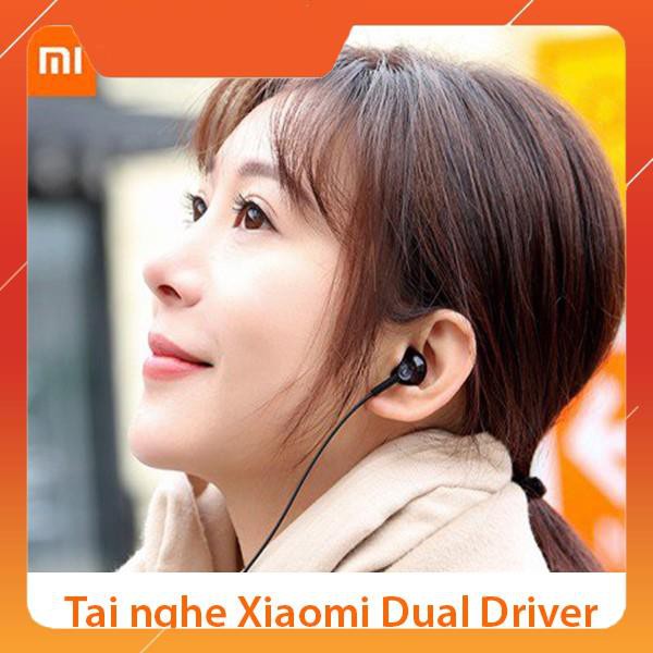 [Thanh lí xả kho]  Tai nghe Xiaomi Dual Unit Half Ear chính hãng  xử lý cách âm cực tốt, không gây cảm giác đau tai.