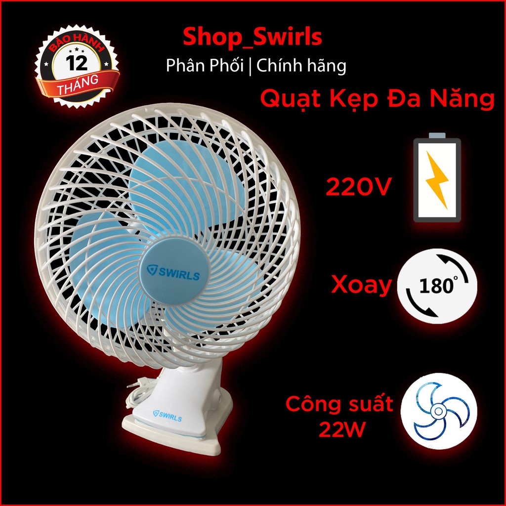 Quạt kẹp đa năng mini,Xoay 180 độ,Điện 220v,Tiện dụng cho Văn phòng,Phòng khách,Nhà vệ sinh,Đế kẹp đa năng hoặc Đặt bàn