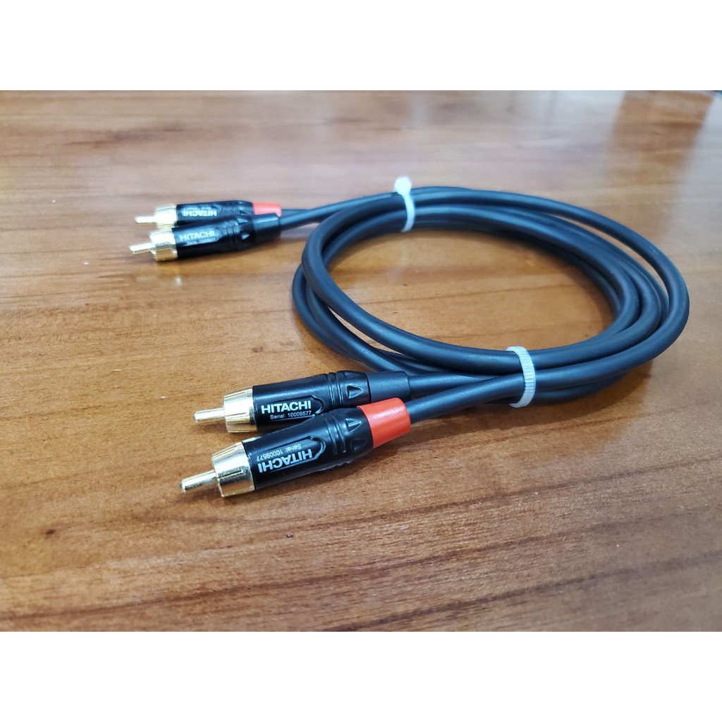 Dây AV Hitachi Bãi Nhật Bản Đen