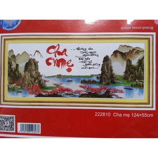Tranh thêu cha mẹ 222810