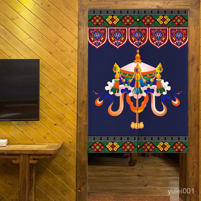 Rèm Treo Cửa Bằng Vải Phong Cách Tây Tạng b & b