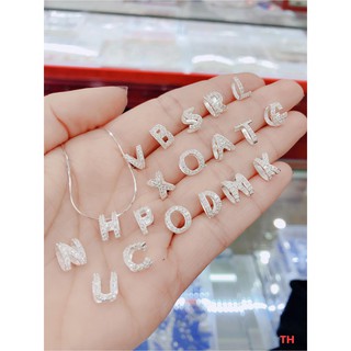 DÂY CHUYỀN SỢI MỲ MẶT CHỮ CÁI BẠC