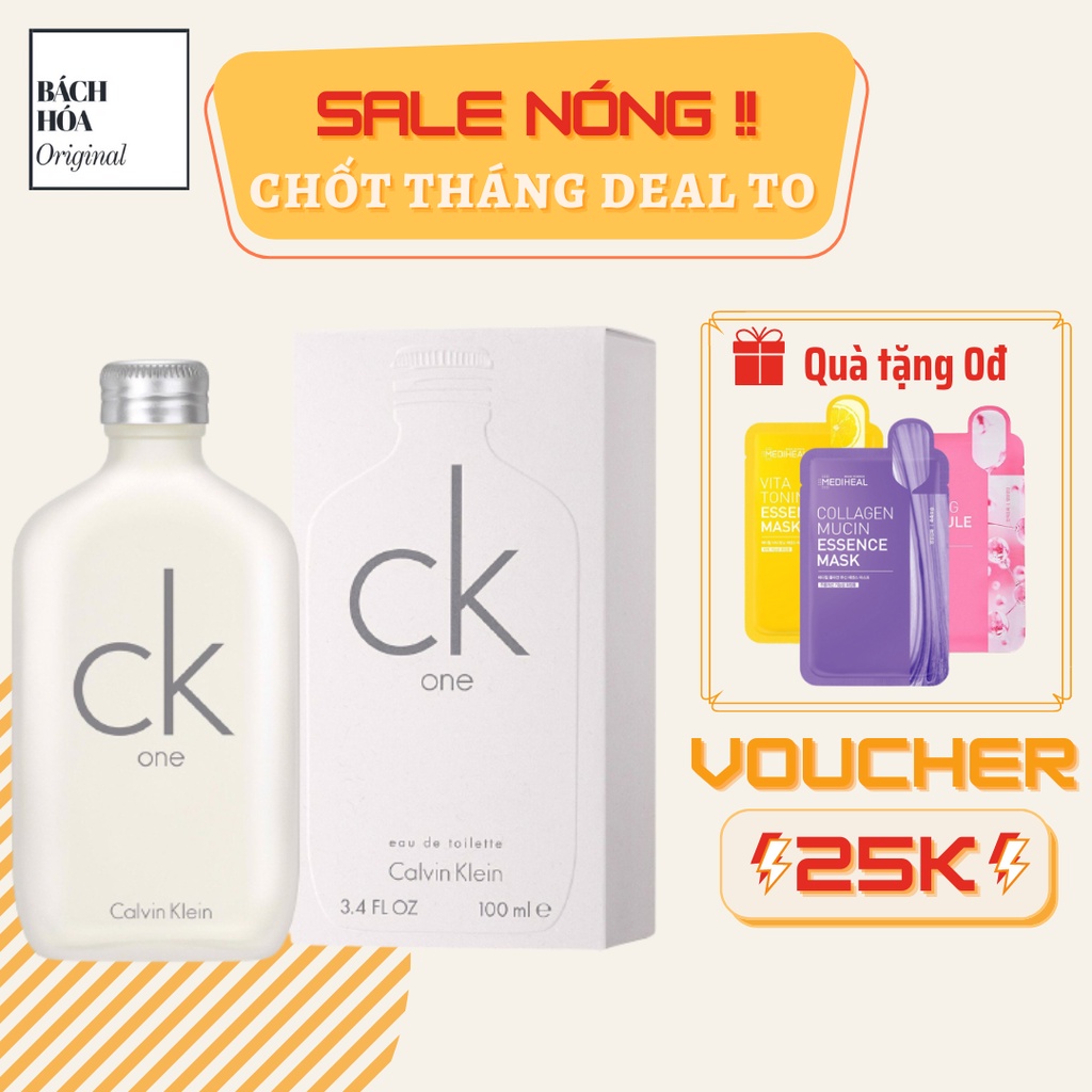 Nước hoa Calvin Klein CK ONE EDT 100ml - FULL BOX