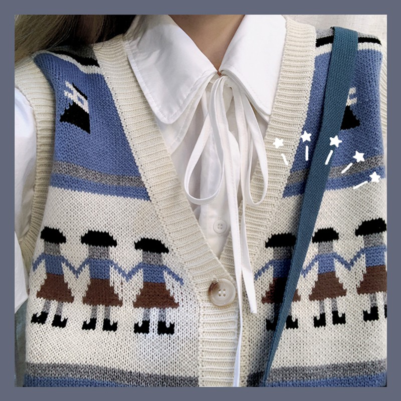 áo khoác len cổ rộng phong cách hoang dã phiên bản hàn quốc | BigBuy360 - bigbuy360.vn