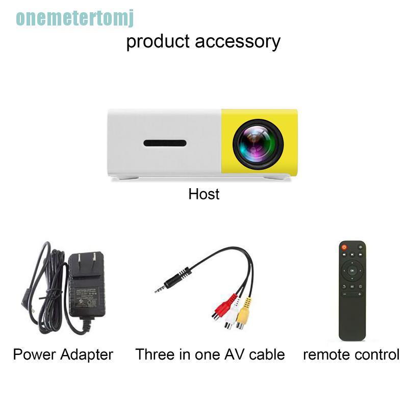 【ter】1pcs Mini Projector Portable Projector Outdoor Movie Projector Home Theater Movi