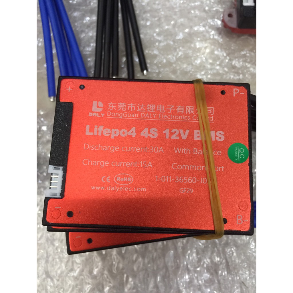 Mạch bảo vệ pin lithium  LifePO4 4S 12V 15A 20A 30A 40A 50A