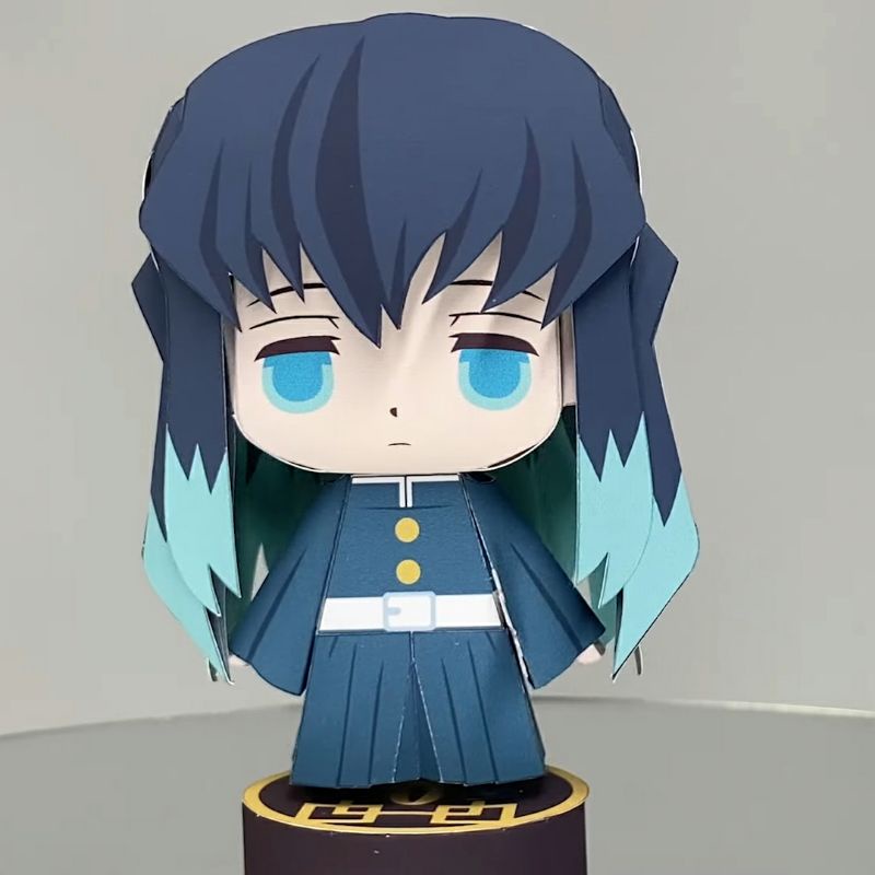 Mô hình giấy anime Hà Trụ Tokitou Muichirou ver.2