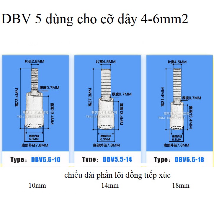 100 chiếc đầu cos kim, đầu cốt, đầu cốt kim, đầu cốt dẹt,đầu cốt dẹp, cốt chữ Y, cốt kẹp dây điện