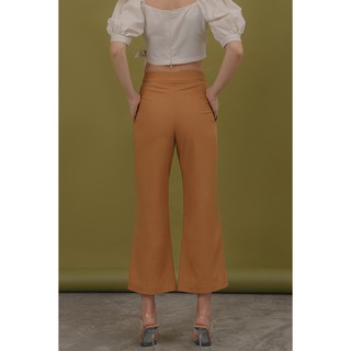 Quần Ống Loe Xẻ Tà Lilya 01PAN2105