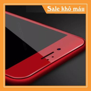 [FSHIP] Kính cường lực full màn hình 4D màu đỏ Iphone 6,6s, 6plus, 7, 8, 7plus, 8plus -rẻ
