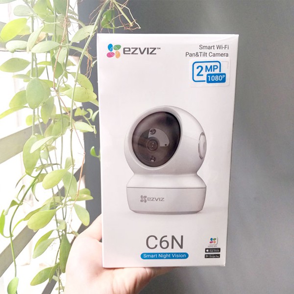 Camera IP không dây 2.0 Megapixel EZVIZ CS-C6N 1080P (A0-1C2WFR) Kèm Thẻ Nhớ - Hàng chính hãng