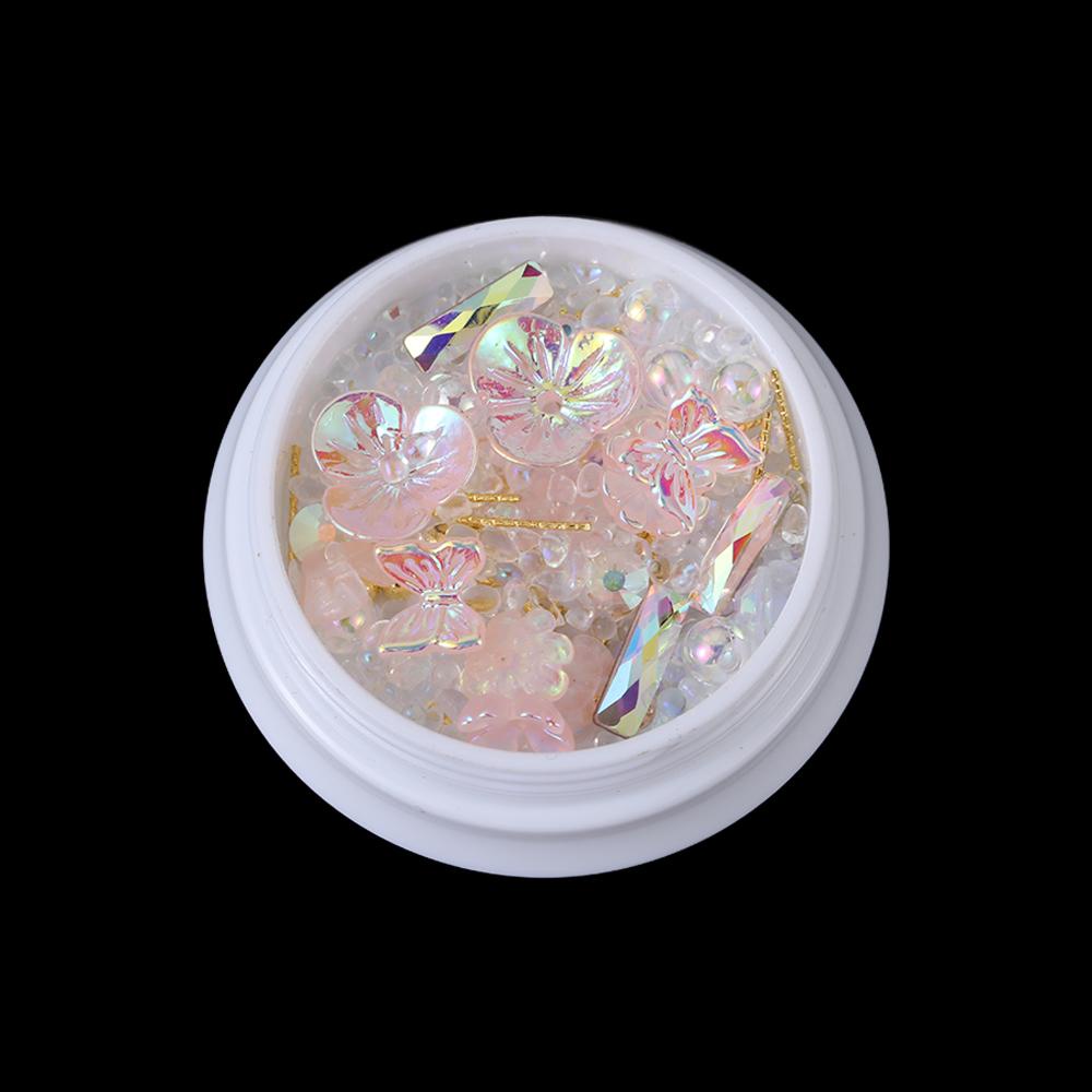 Dụng Cụ Làm Móng Lối Đi|Con Bướm Ba Chiều Mix Metal. Vòng Đeo Tay Nhiều Màu Sắc Dễ Thương Xinh Xắn