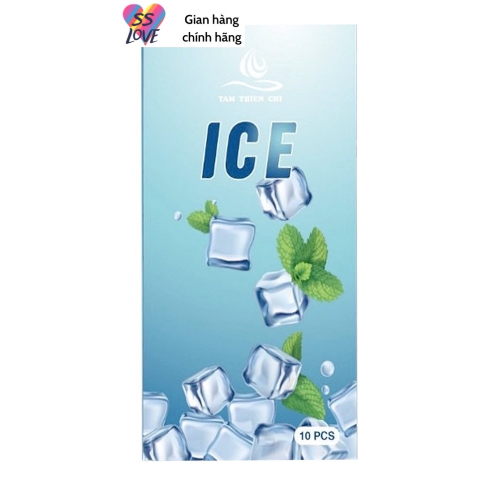 Bao Cao Su Tâm Thiện Chí ICE Mỏng Mát Lạnh Hộp 10 Chiếc