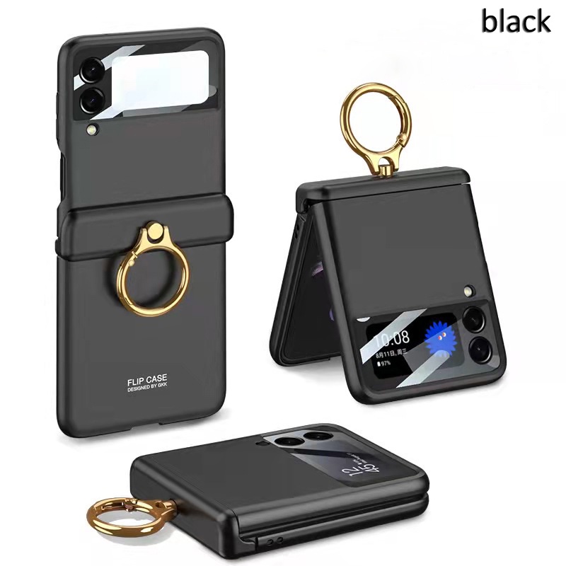 Ốp Điện Thoại Nhựa Từ Tính Bảo Vệ Màn Hình Cho Samsung Galaxy Z Flip 4 Flip 3 5G