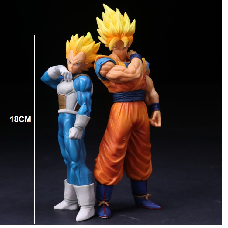 Mô hình Figure Vegeta Super Saiyan Dragon Ball 7 viên ngọc rồng đồ chơi trẻ em bằng nhựa PVC cao cấp