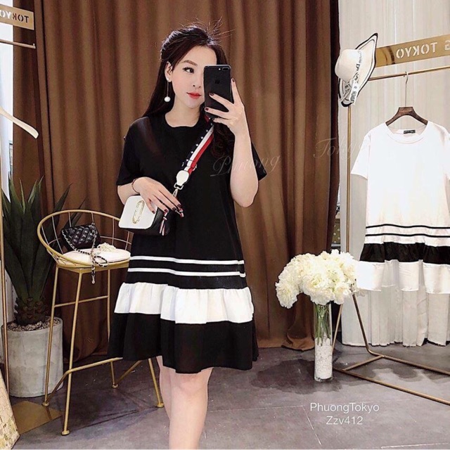 Váy xuông baby doll