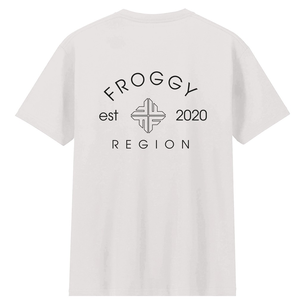 Áo thun tay lỡ FROGGY phông unisex nam nữ cotton oversize form rộng rất dễ phối đồ in hình chữ basic cổ điển siêu ngầu | BigBuy360 - bigbuy360.vn