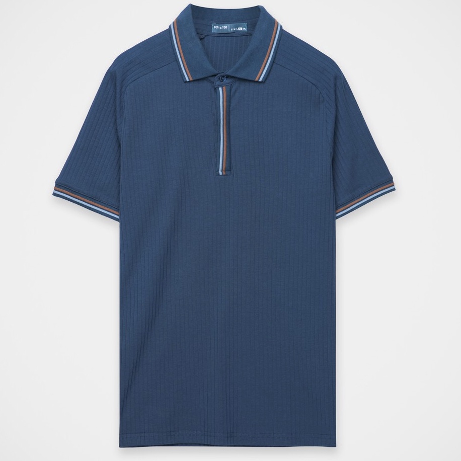 Áo polo BEN & TOD họa tiết cotton phong cách trẻ trung tinh tế 21271 | BigBuy360 - bigbuy360.vn