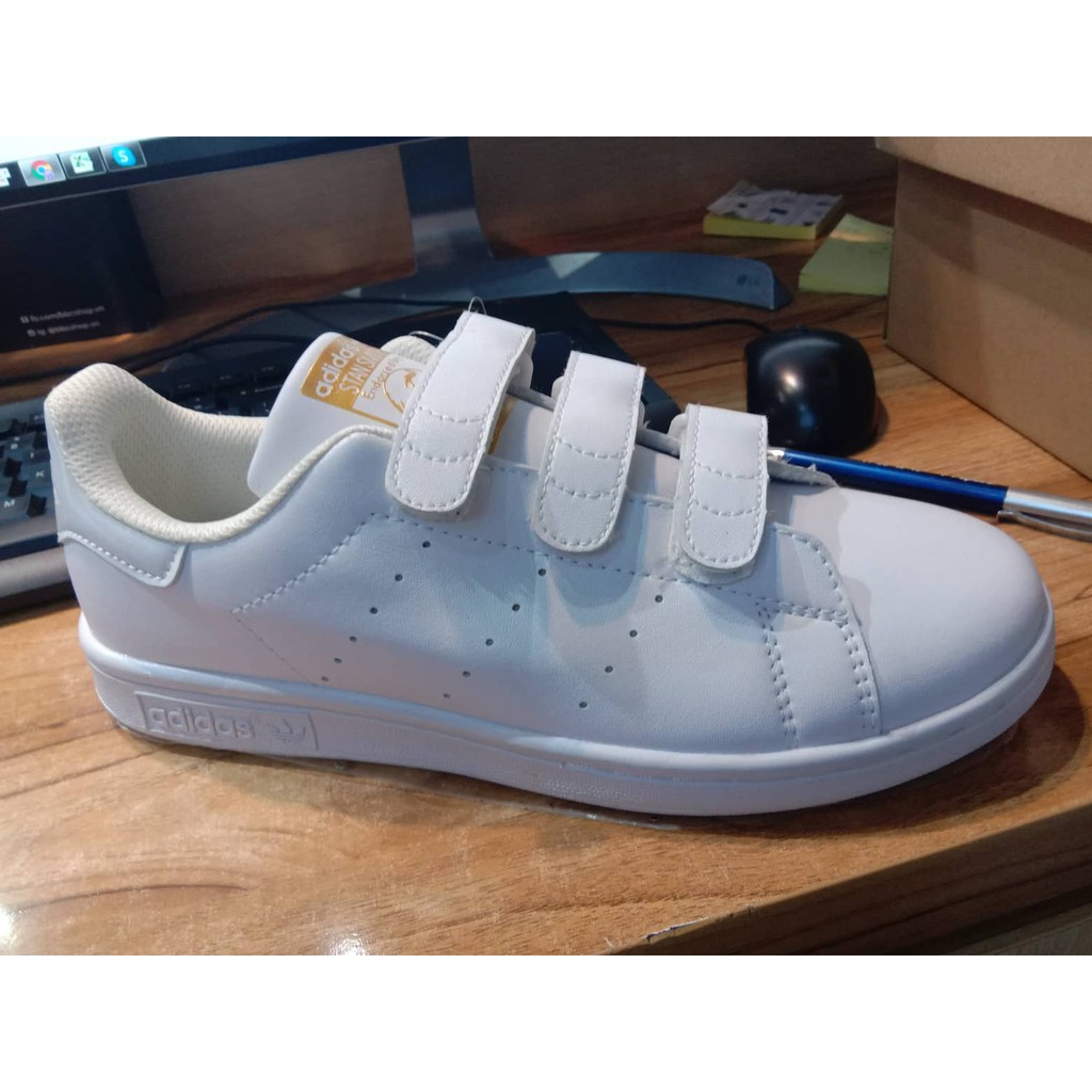 GIÀY A.DIDAS STAN SMITH CF WHITE GOLD (Stan Smith quai dán trắng)