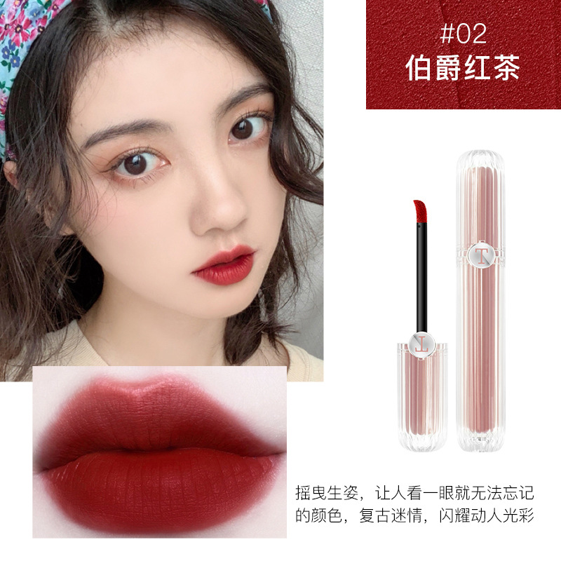 (Hàng Mới Về) Son Kem 5 Màu Nhung Lì Lâu Trôi Xinh Xắn | BigBuy360 - bigbuy360.vn