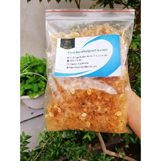 Bánh tráng muối tôm tép biển đậu phộng tỏi phi ớt sa tế(100g)|Bánhtrángmuối tôm tép biển đậu phộng xike #banhtrangtron