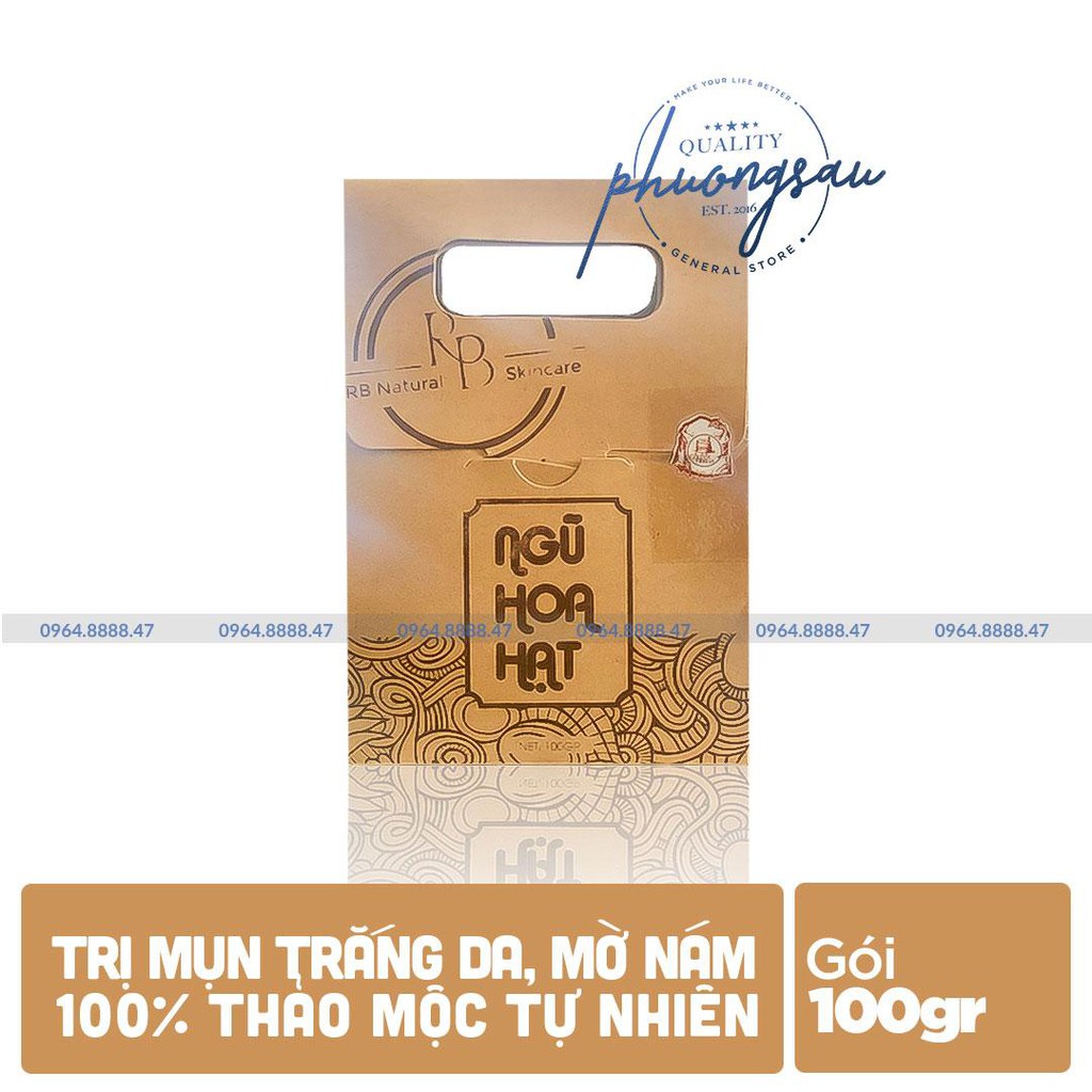 Ngũ Hoa Hạt Nguyên Chất Organic Dạng Túi ( Hạt Đình Lịch)